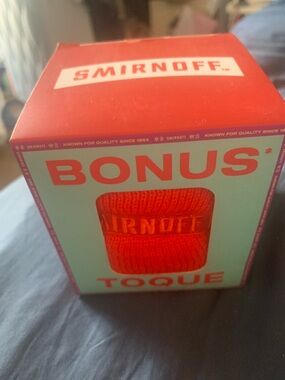 Brand New Smirnoff Red Winter Toque